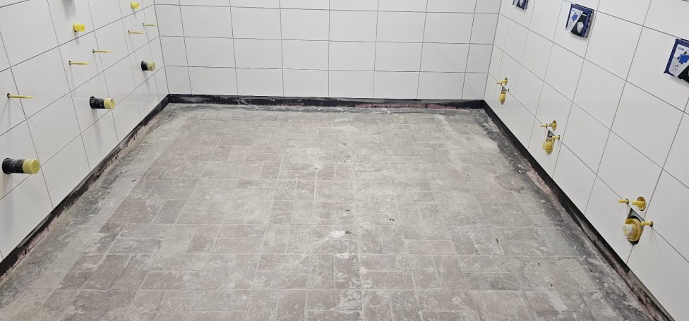 Toilette Sanierung 